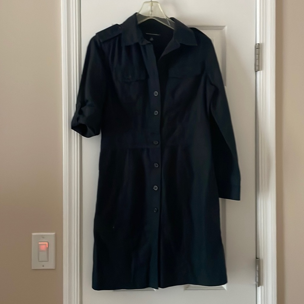Adorable dark navy dress.